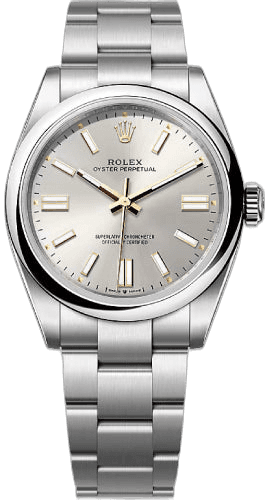 Rolex Oyster Perpetual 41 Oystersteel — Silver Dial | Ref. 134300