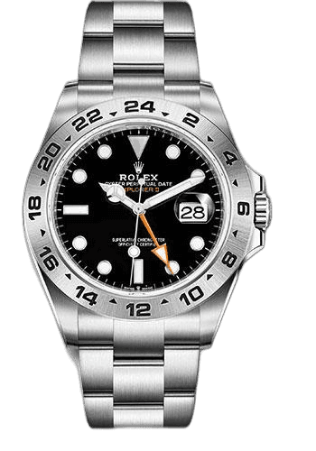 Rolex Explorer II Steel — Black Dial 24-Hour Bezel | Ref. 226570