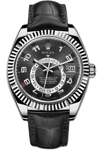 Rolex Sky-Dweller White Gold — Black Arabic Dial | Ref. 326139