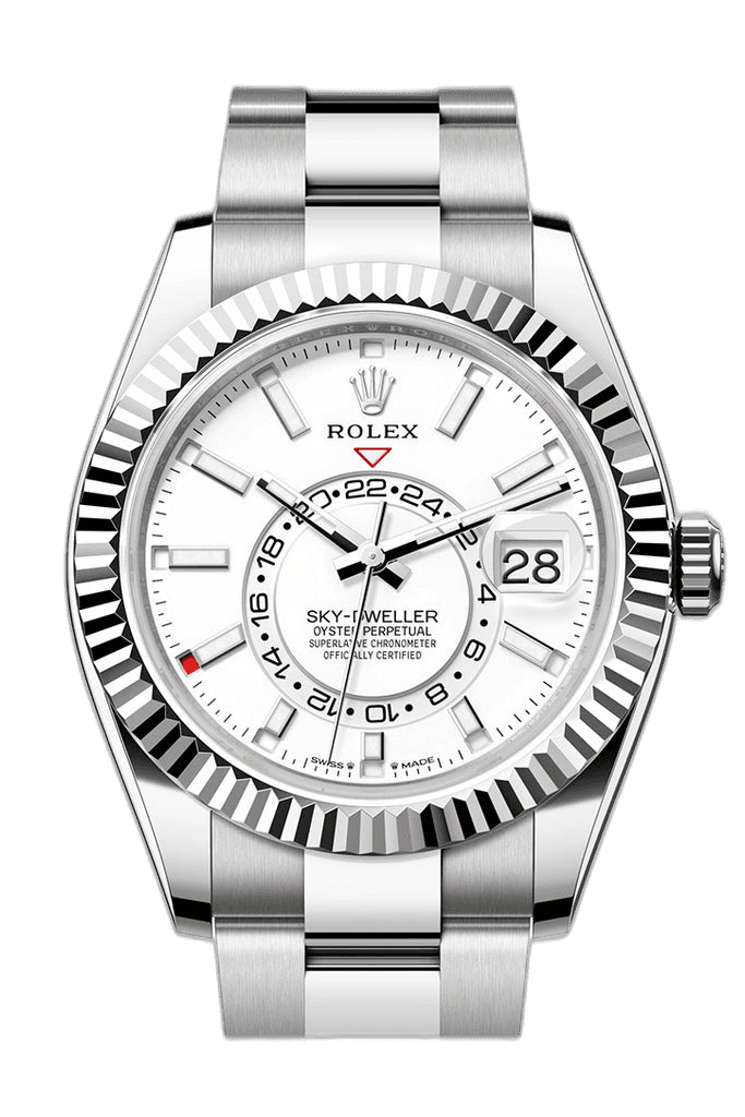 Rolex Sky-Dweller Oystersteel — White Dial, Ring Command Bezel | Ref. 336934 (2)