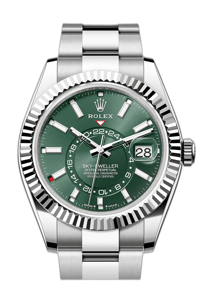 Rolex Sky-Dweller Steel — Green Dial | Ref. 336934