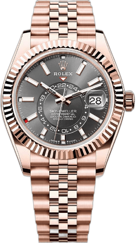 Rolex Sky-Dweller 18 ct Everose Gold — Slate Dial | Ref. 336935