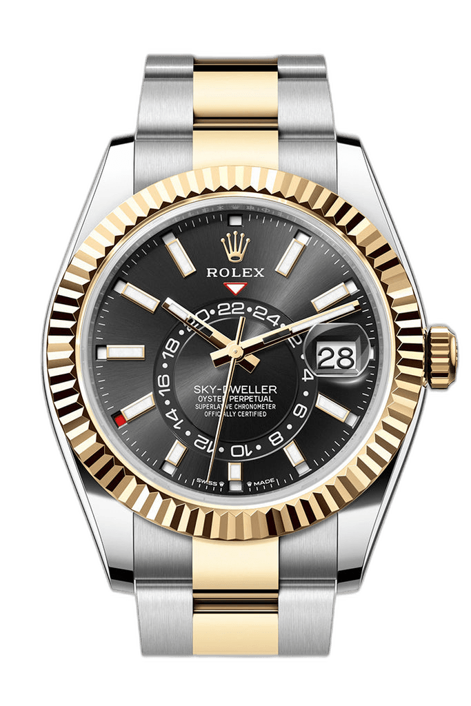 Rolex Sky-Dweller 42 Yellow Gold — Black Dial | Ref. 336933