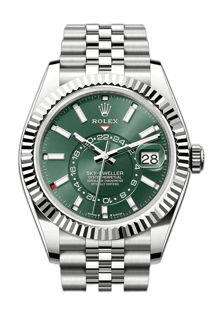 Rolex Sky-Dweller Steel — Green Dial | Ref. 336934
