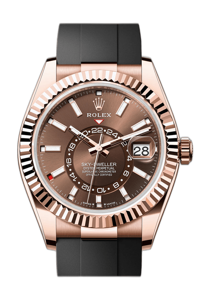 Rolex Sky-Dweller Gold — Chocolate Dial | Ref. 336235