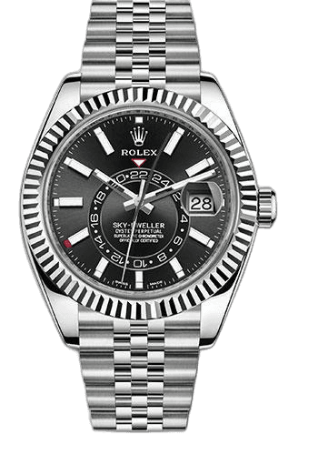 Rolex Sky-Dweller Rolesor — White Dial with Black Index | Ref. 326934