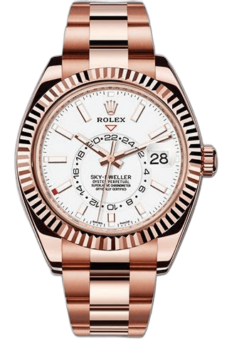Rolex Sky-Dweller 18ct Gold — White Index Dial | Ref. 326935