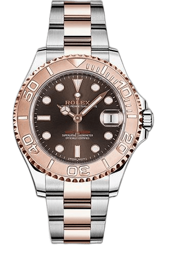 Rolex Yacht-Master 37 Everose Rolesor — Chocolate Dial | Ref. 268621