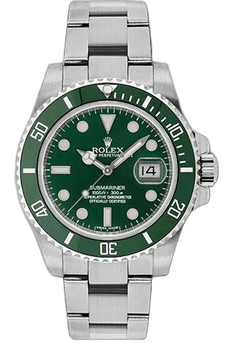Rolex Submariner Date Steel — Green Dial, Green Cerachrom Bezel | Ref. 116610LV