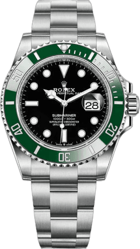 Rolex Submariner Date Steel — Black Dial, Green Ceramic Bezel | Ref. 126610LV MK1
