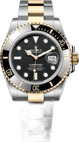 Rolex Submariner Steel/Yellow Gold — Black Dial, Ceramic Bezel | Ref. 126613LN