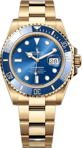Rolex Submariner Date Yellow Gold — Blue Dial | Ref. 126618LB