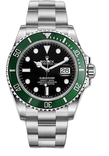 Rolex Submariner Date Oystersteel — Green Bezel Black Dial | Ref. 126610LV