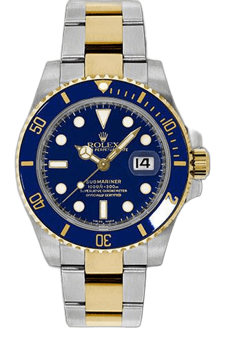 Rolex Submariner Date Yellow Rolesor — Blue Dial | Ref. 116613