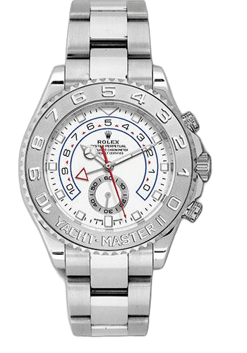 Rolex Yacht-Master II 44 White Gold — White Dial | Ref. 116689