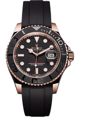 Rolex Yacht-Master Gold — Matt Black Dial | Ref. 268655