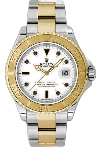 Rolex Yacht-Master 40 Yellow Rolesor — White Dial | Ref. 16623