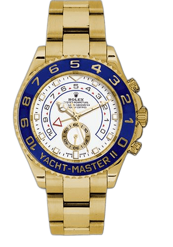 Rolex Yacht-Master II Yellow Gold — White Dial | Ref. 116688