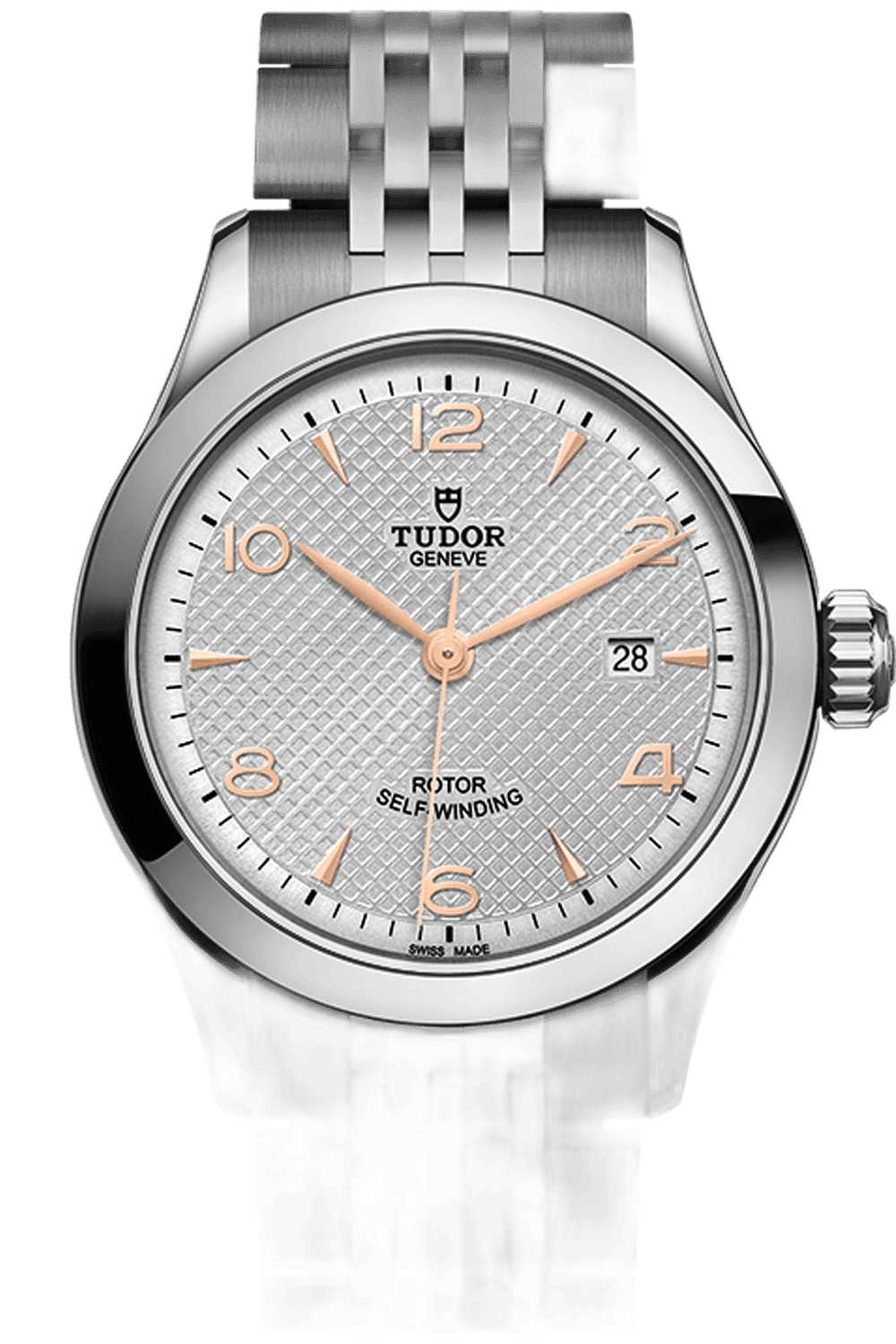 Tudor 1926 Steel — Silver Sunburst Dial, 28 mm | Ref. M91350-0001