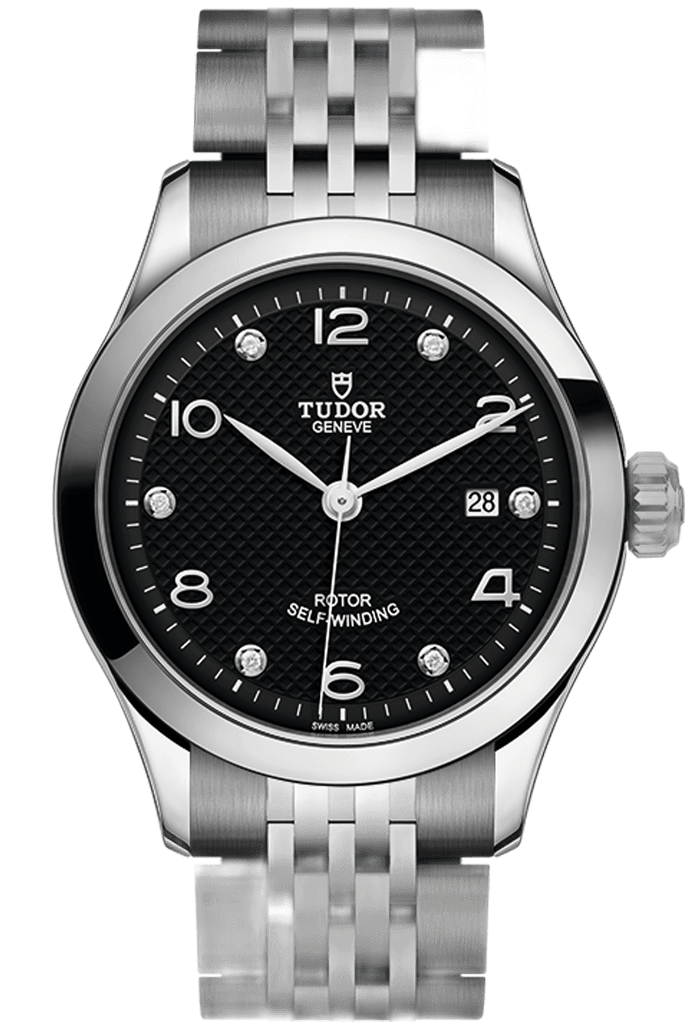 Tudor 1926 Steel — Diamond-Set Black Dial | Ref. M91350-0004