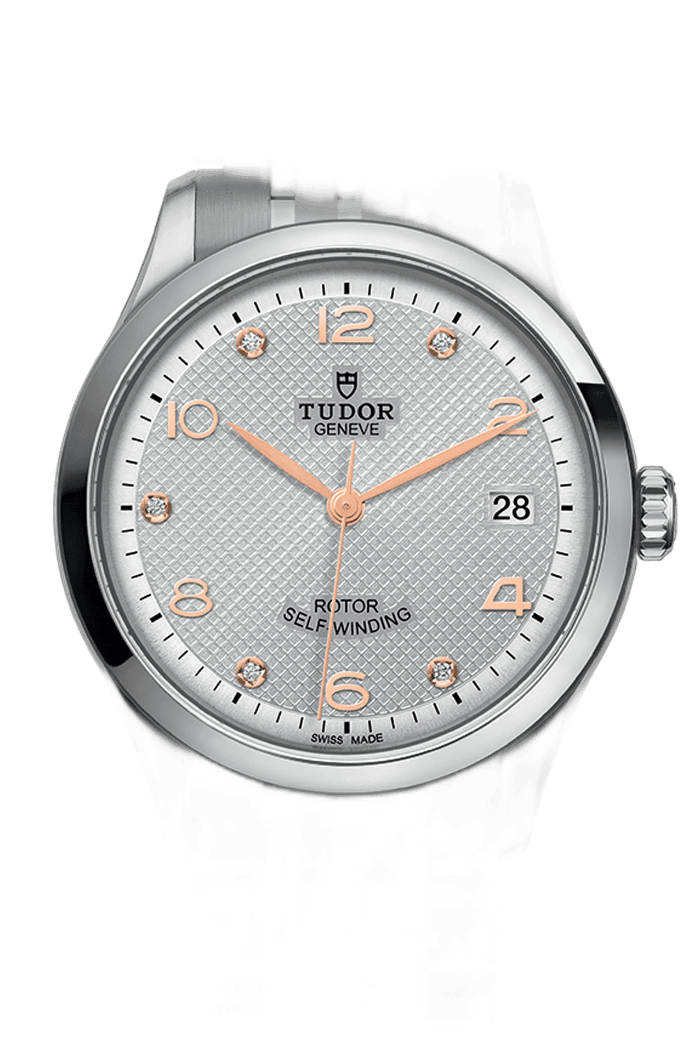 Tudor 1926 Steel — Silver Diamond-Set Dial, 36 mm | Ref. M91450-0003