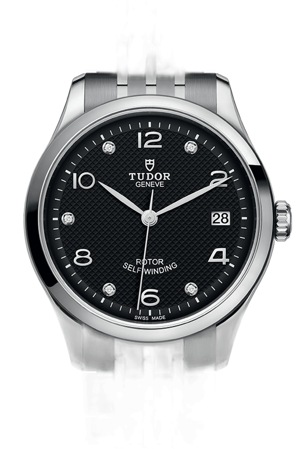 Tudor 1926 Steel — Diamond-Set Black Dial, Date | Ref. M91450-0004