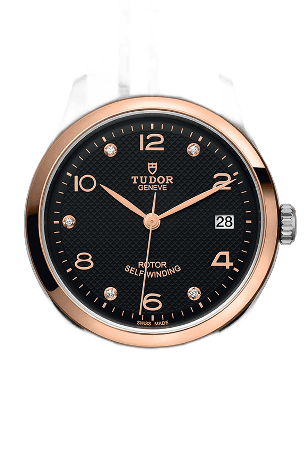 Tudor 1926 Steel — Diamond Black Dial with Rose Gold Accents | Ref. M91451-0004