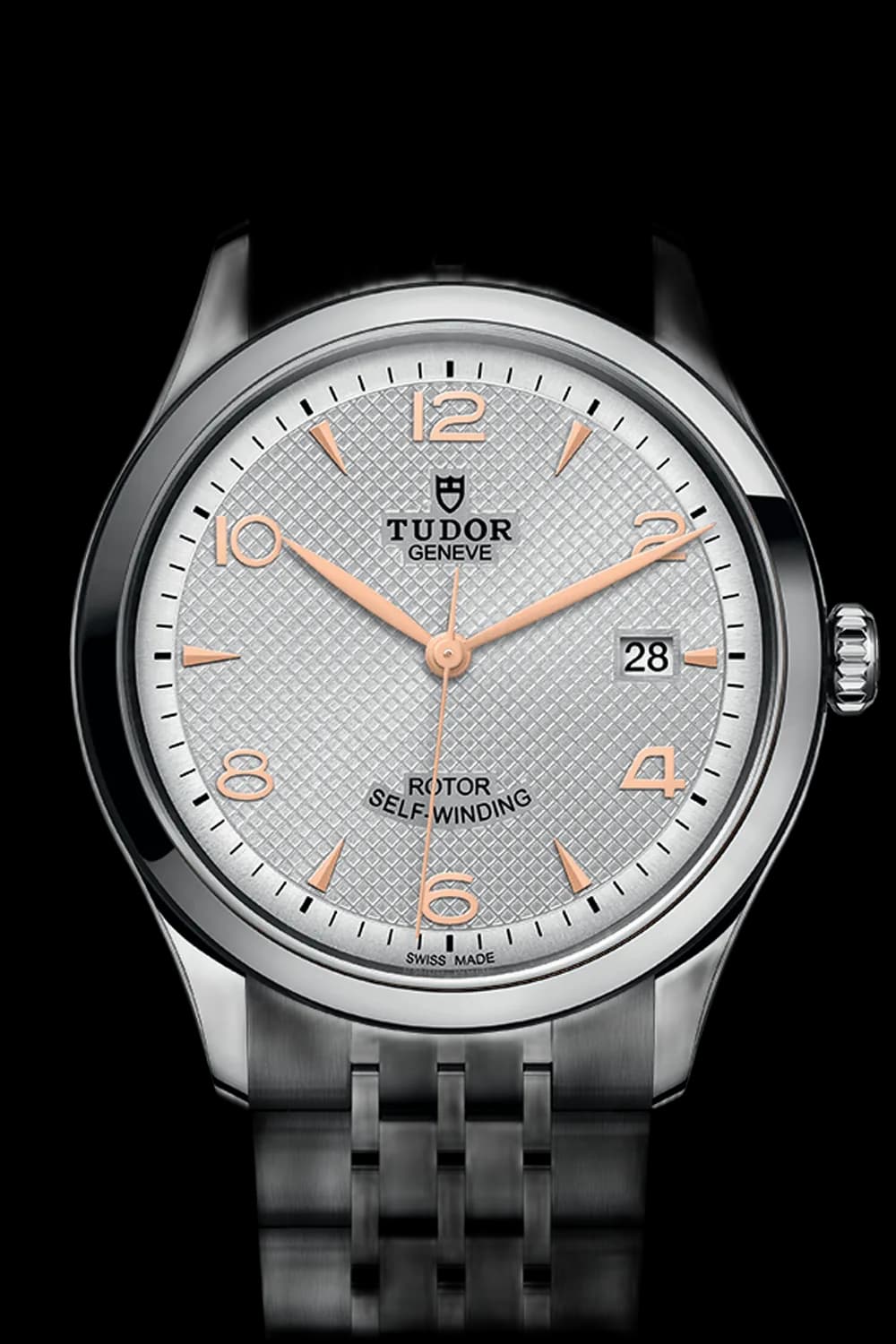 Tudor 1926 Steel 39 mm — Silver Embossed Dial | Ref. M91550-0001