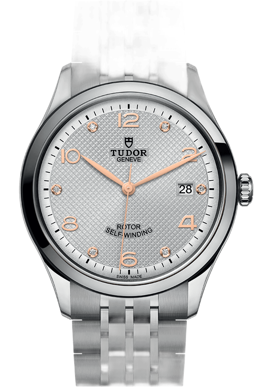 Tudor 1926 Steel — Diamond-Set Silver Dial | Ref. M91550-0003