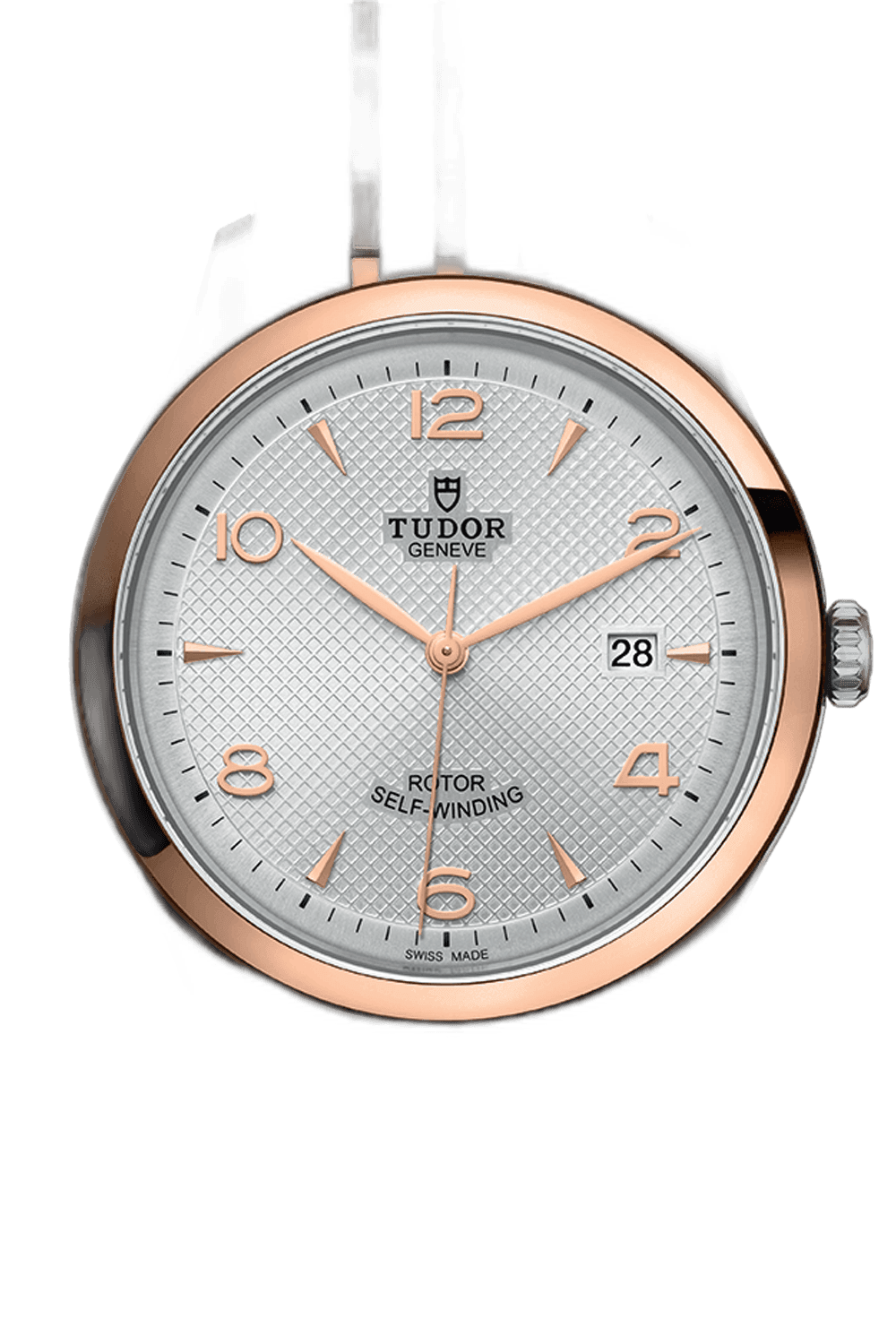 Tudor 1926 Steel — Silver Dial, Rose-Gold Bezel, 41 mm | Ref. M91651-0001