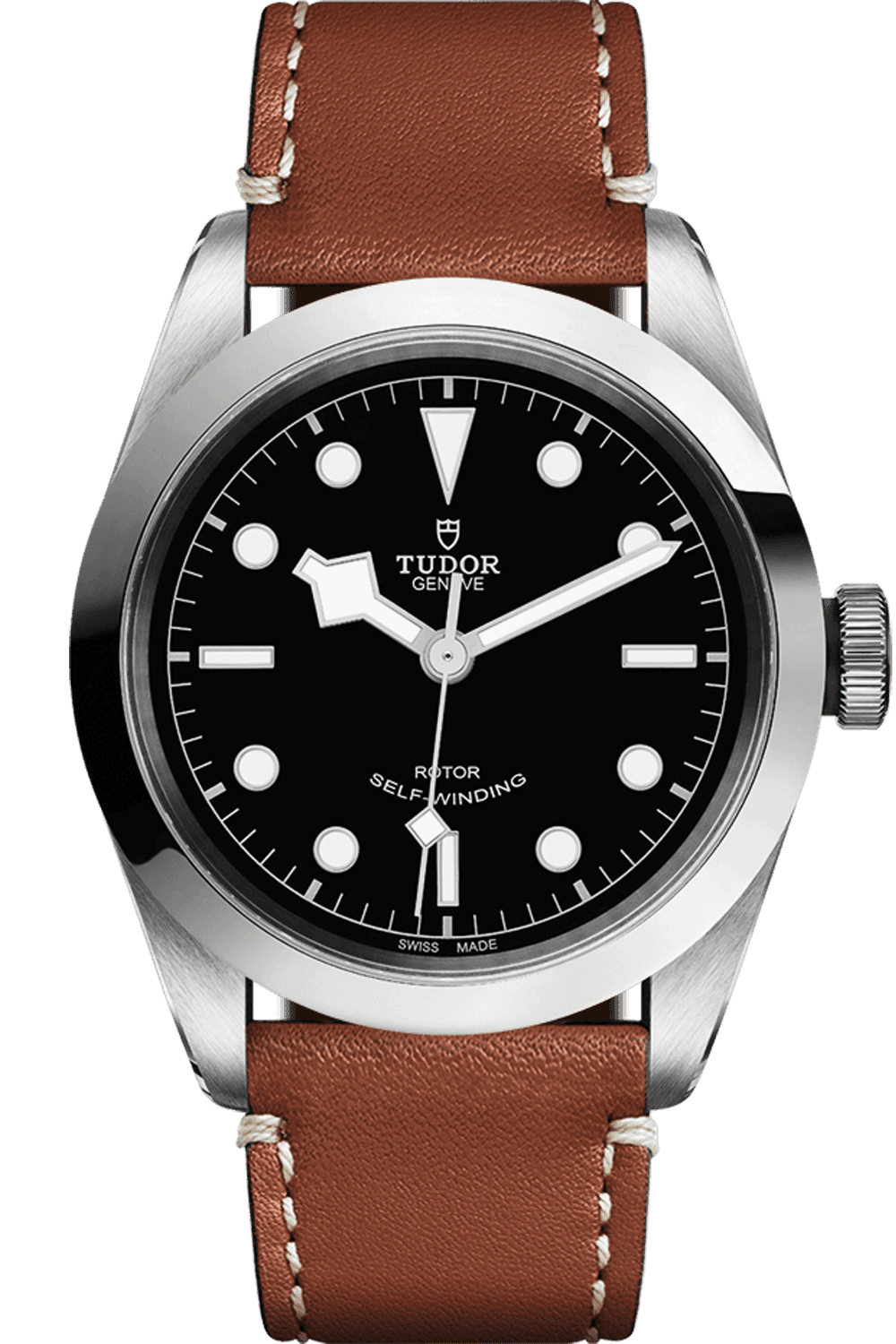 Tudor Black Bay 41 Steel — Black Dial on Brown Leather, Calibre T601 | Ref. M79540-0007