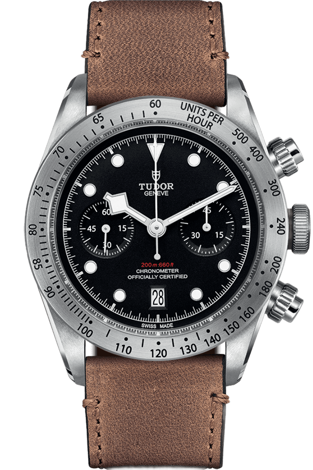 Tudor Black Bay Chrono Steel — Black Dial | Ref. M79350-0005