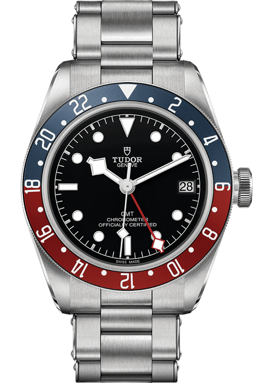 Tudor Black Bay GMT Steel — Burgundy & Blue Bi-Colour Bezel | Ref. M79830RB-0001