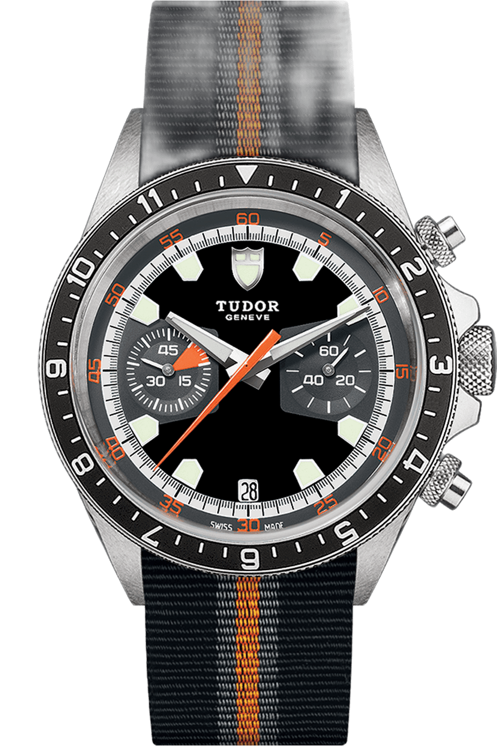 Tudor Heritage Chrono Steel — Grey Bi-Compax Dial | Ref. M70330N-0003