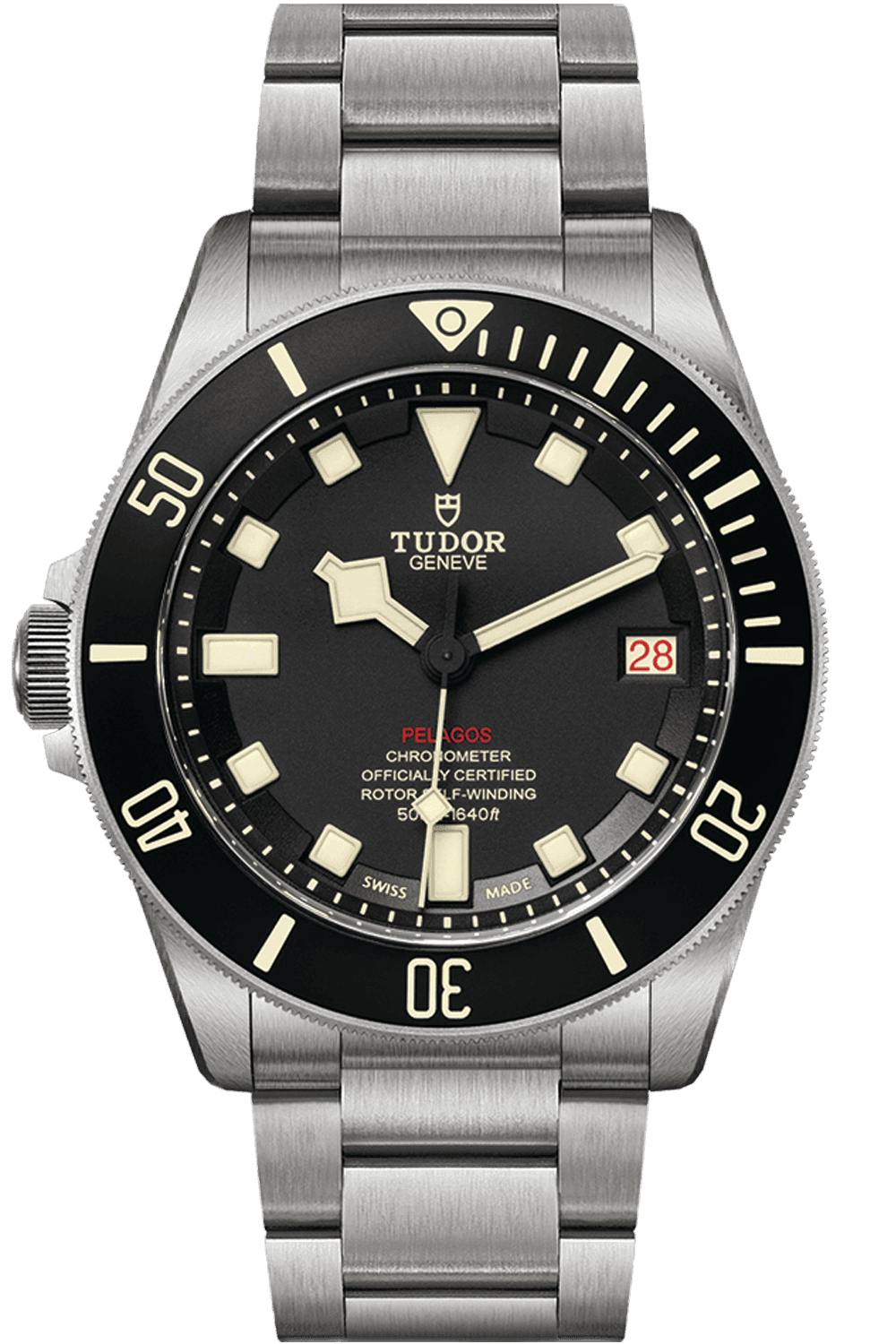 Tudor Pelagos LHD Titanium — Black Dial Left-Hand Crown | Ref. M25610TNL-0001