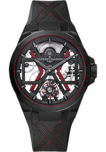 Blast 45 mm Beware of Blast - Titanium And Ceramic Case - Black Dial - Rubber Strap · Ulysse Nardin 45mm