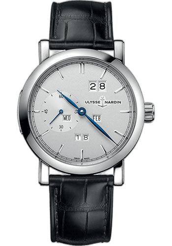 Ulysse Nardin Classic Perpetual Ludwig Watch 41mm Steel Timepiece