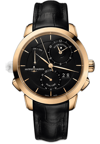 Ulysse Nardin Classic Sonata Rose Gold — Black Dial | Ref. 672-05-92