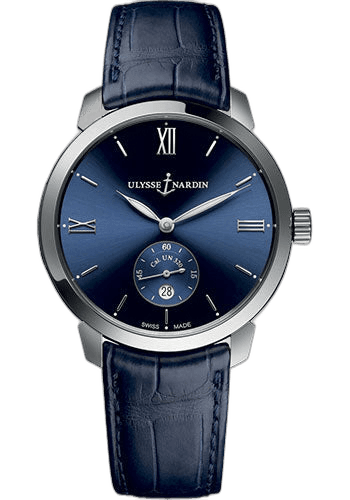 Ulysse Nardin Classico Steel — Blue Dial | Ref. 3203-136-2/33