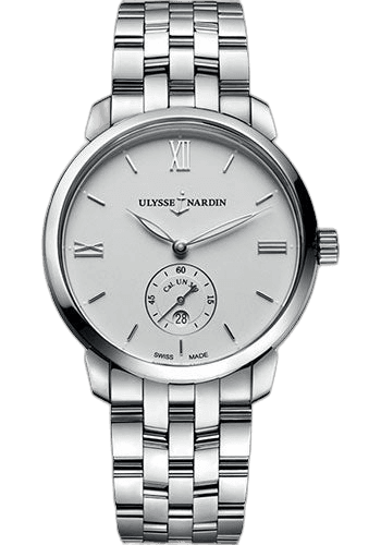 Ulysse Nardin Classico Manufacture Steel — White Dial | Ref. 3203-136-7/30
