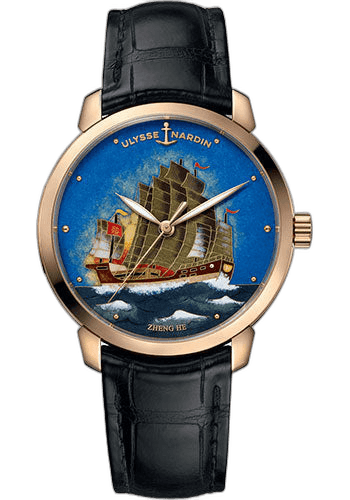 Ulysse Nardin Classico 40 mm Watch 40mm Rose Gold