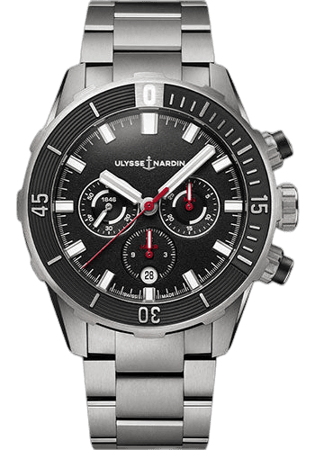 Ulysse Nardin Diver Chronograph Titanium — Black Dial | Ref. 1503-170-7M/92