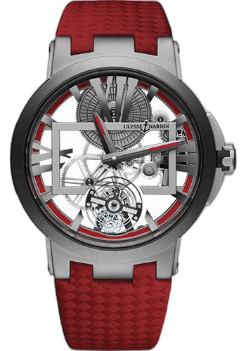 Executive Skeleton Tourbillon Watch 45mm Titanium