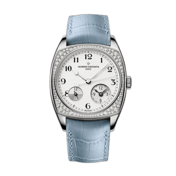 Vacheron Constantin Harmony Dual Time Ref. # 7805S/000G-B155 37 x 37 mm 18K White gold Ref. 7805S/000G-B155