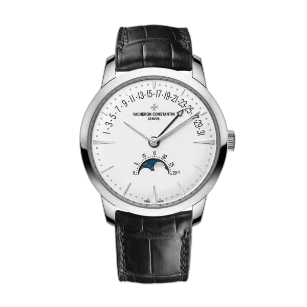 Vacheron Constantin Patrimony Moon Phase Retrograde Date Ref. # 4010U/000G-B330 42.50mm 18K white gold Watch Ref. 4010U/000G-B330
