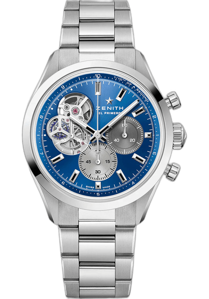 Zenith Chronomaster Steel — El Primero Blue Open Dial | Ref. 03.3300.3604/51.M3300