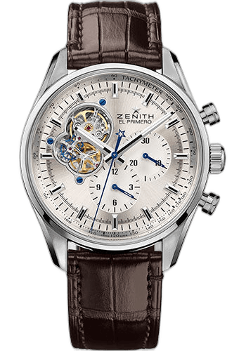 Zenith Chronomaster El Primero Steel — Silver Open-Heart Dial | Ref. 03.2040.4061/01.C494