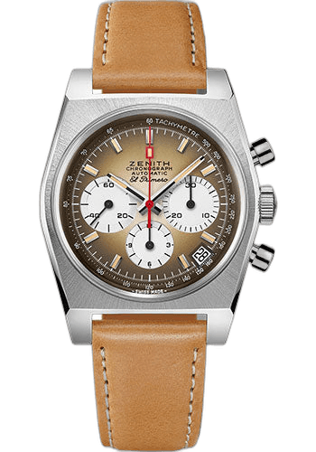 Zenith Chronomaster Steel — Gradient Brown Dial | Ref. 03.A384.400/385.C855
