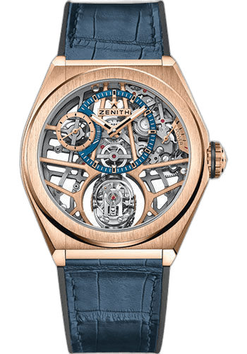 Zenith Defy Zero G Rose Gold — Openworked Gravity-Control Dial | Ref. 18.9000.8812/79.R584