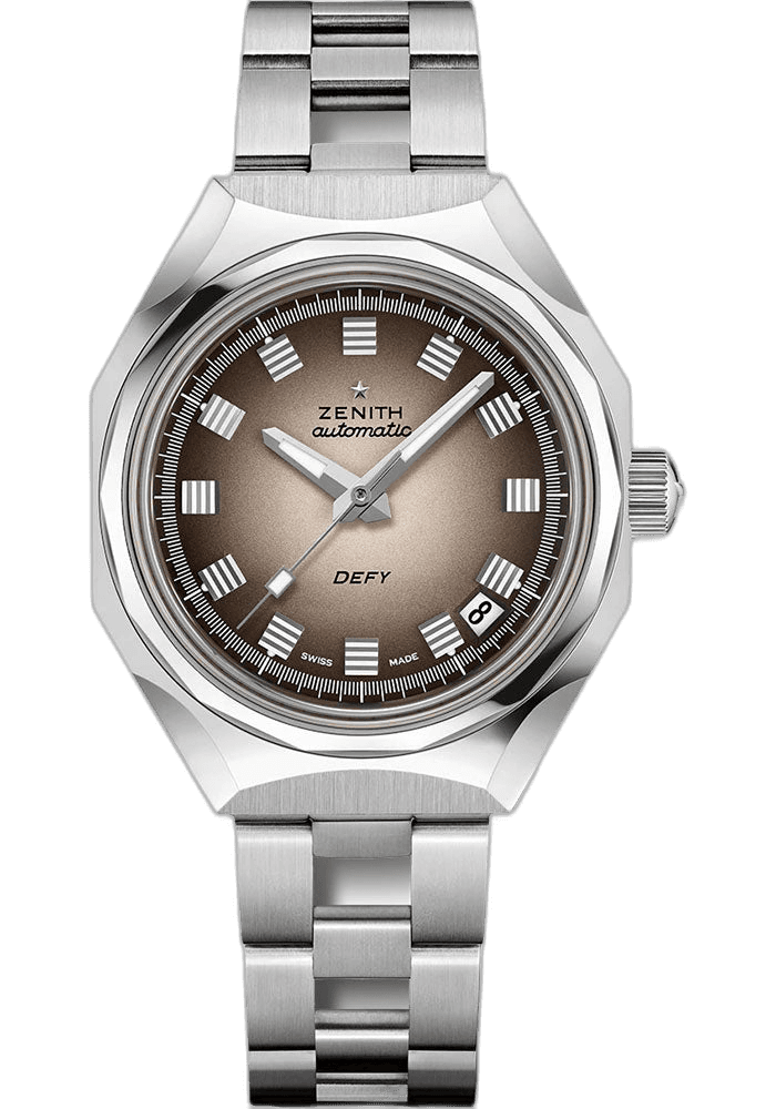 Zenith Defy Revival A3642 Steel — Gradient Brown Dial | Ref. 03.A3642.670/75.M3642